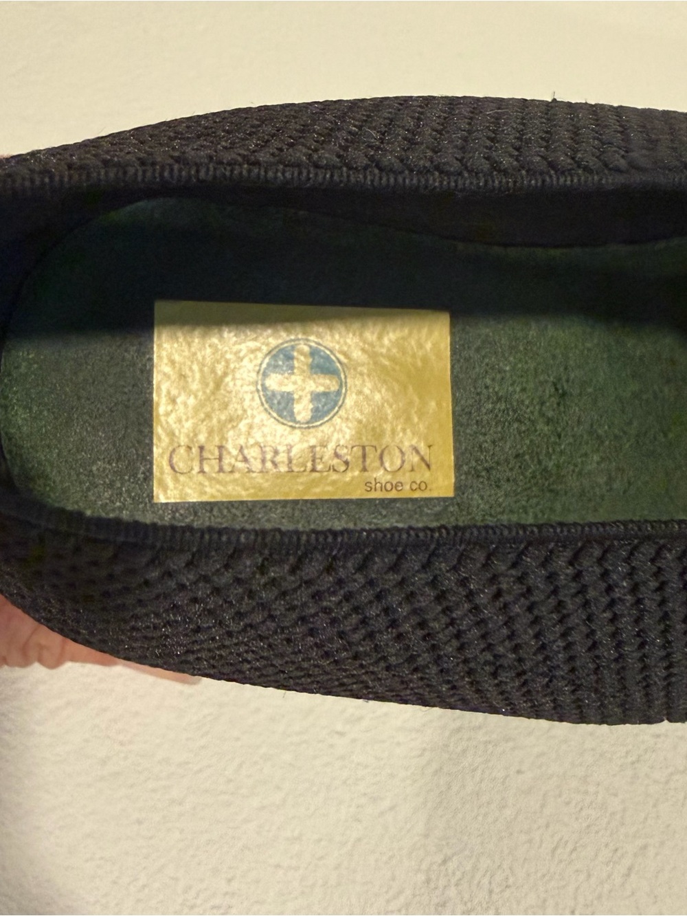 Charleston Black Cape Low Wedge Closed Toe Shoe Machine Washable 8.5 - See Note - Picture 3 of 8